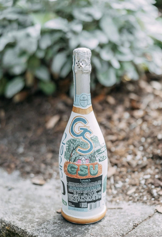 Custom Champagne Bottle
